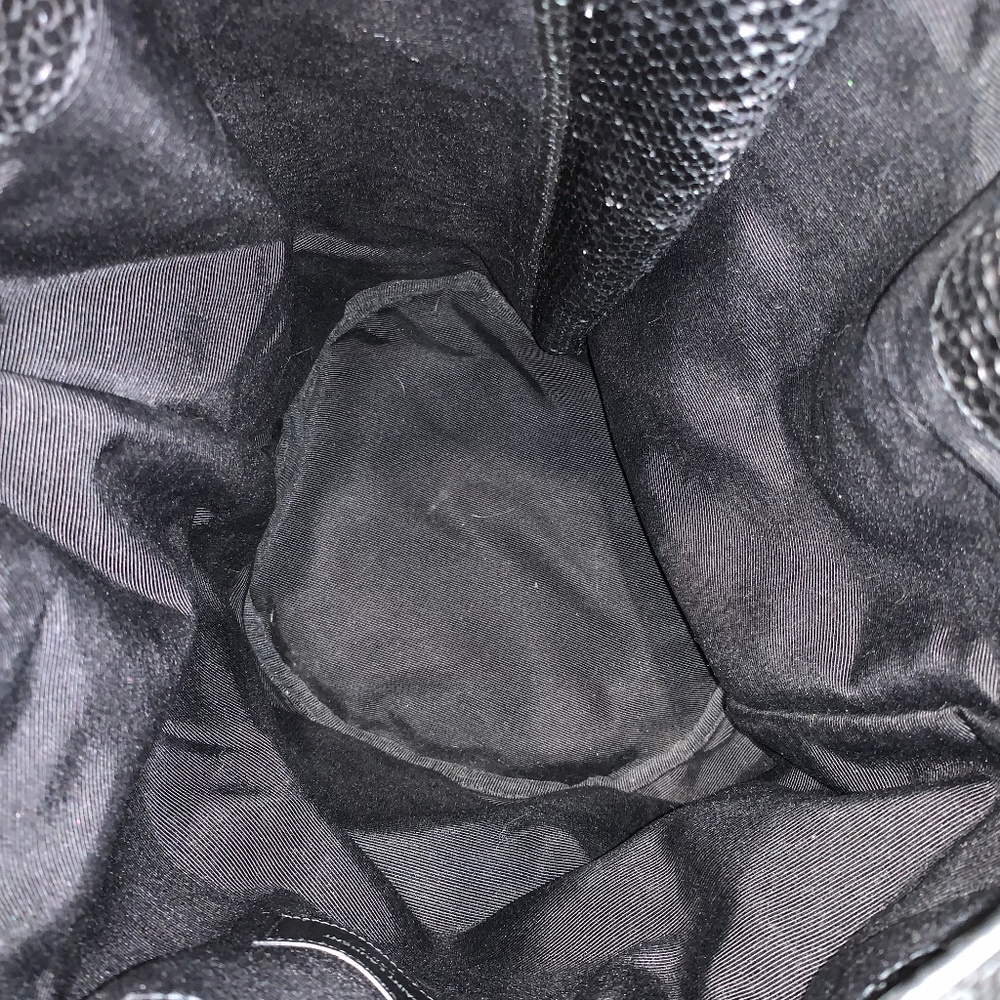 Saint Laurent Rider Medium Python-Print Bucket Bag - Picture 4 of 7